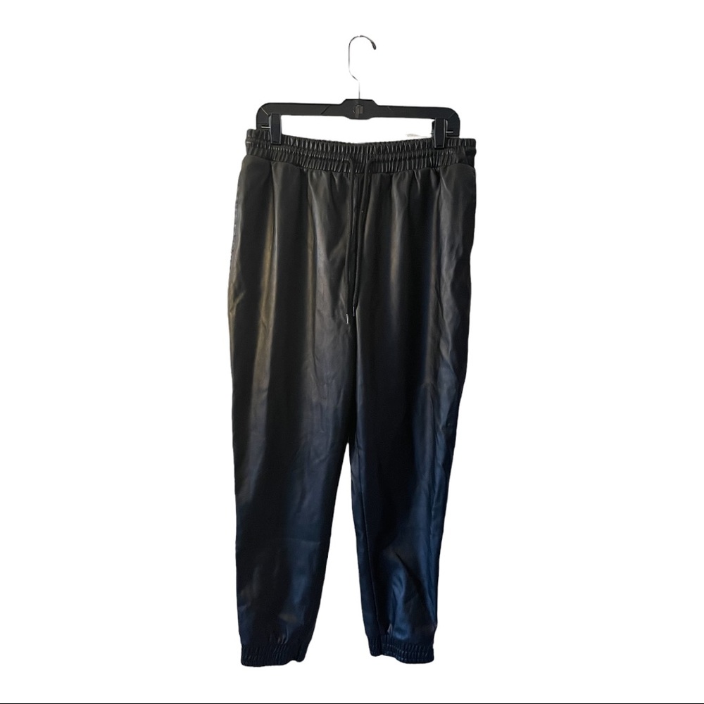 Rue 21 Fake Leather Joggers sz XL